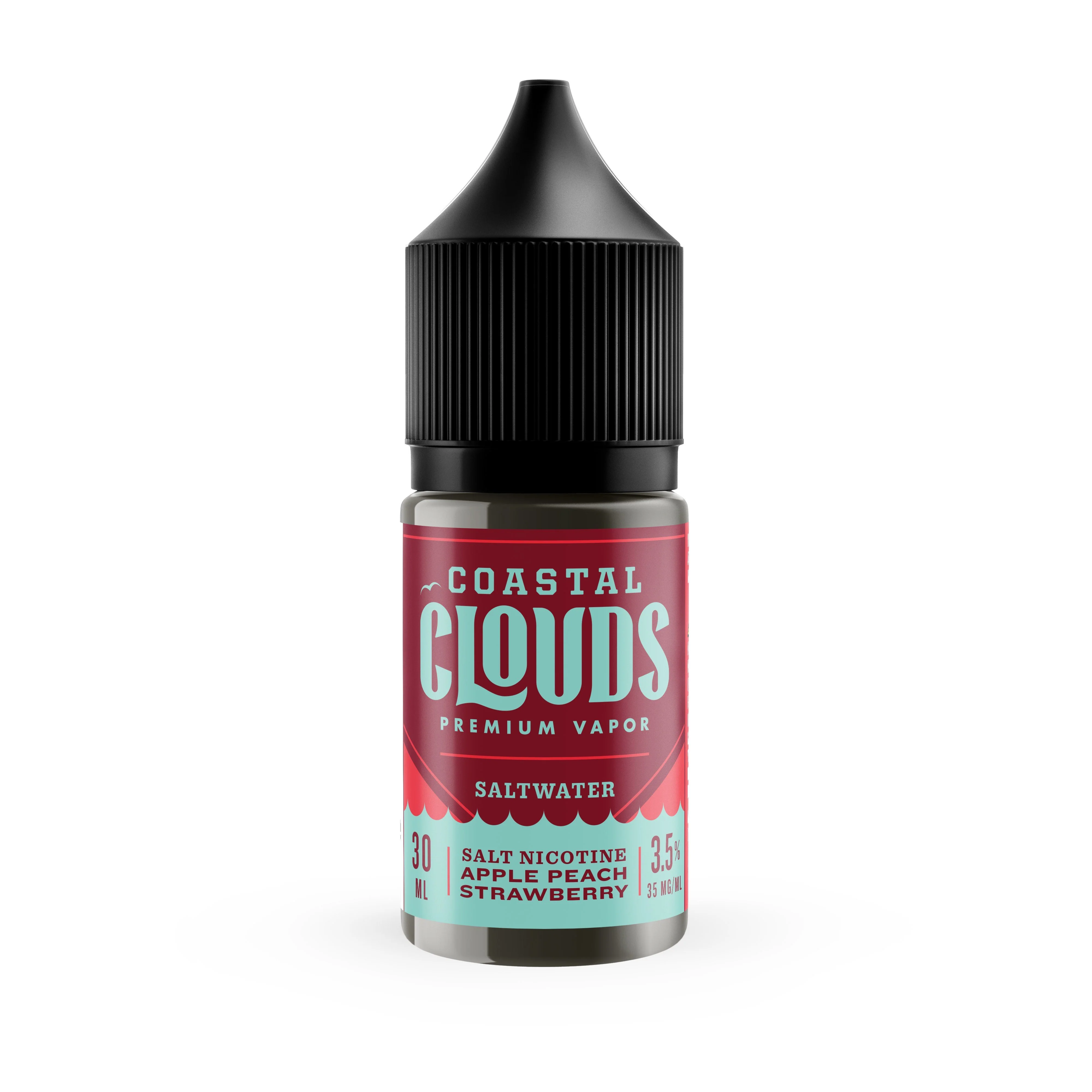 Apple Peach Strawberry by Coastal Clouds Salts 30ml