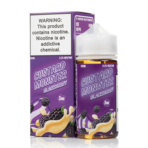 Blackberry By Custard Monster 100mL