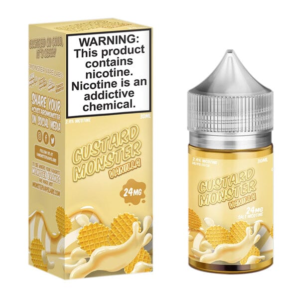 Vanilla Custard by Custard Monster Salts 30ml