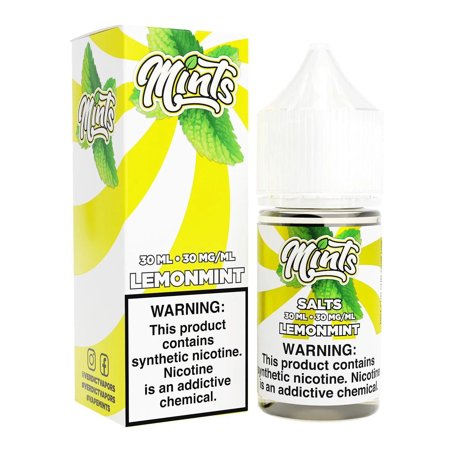 Lemonmint by Mints SALTS E-Liquid 30ml