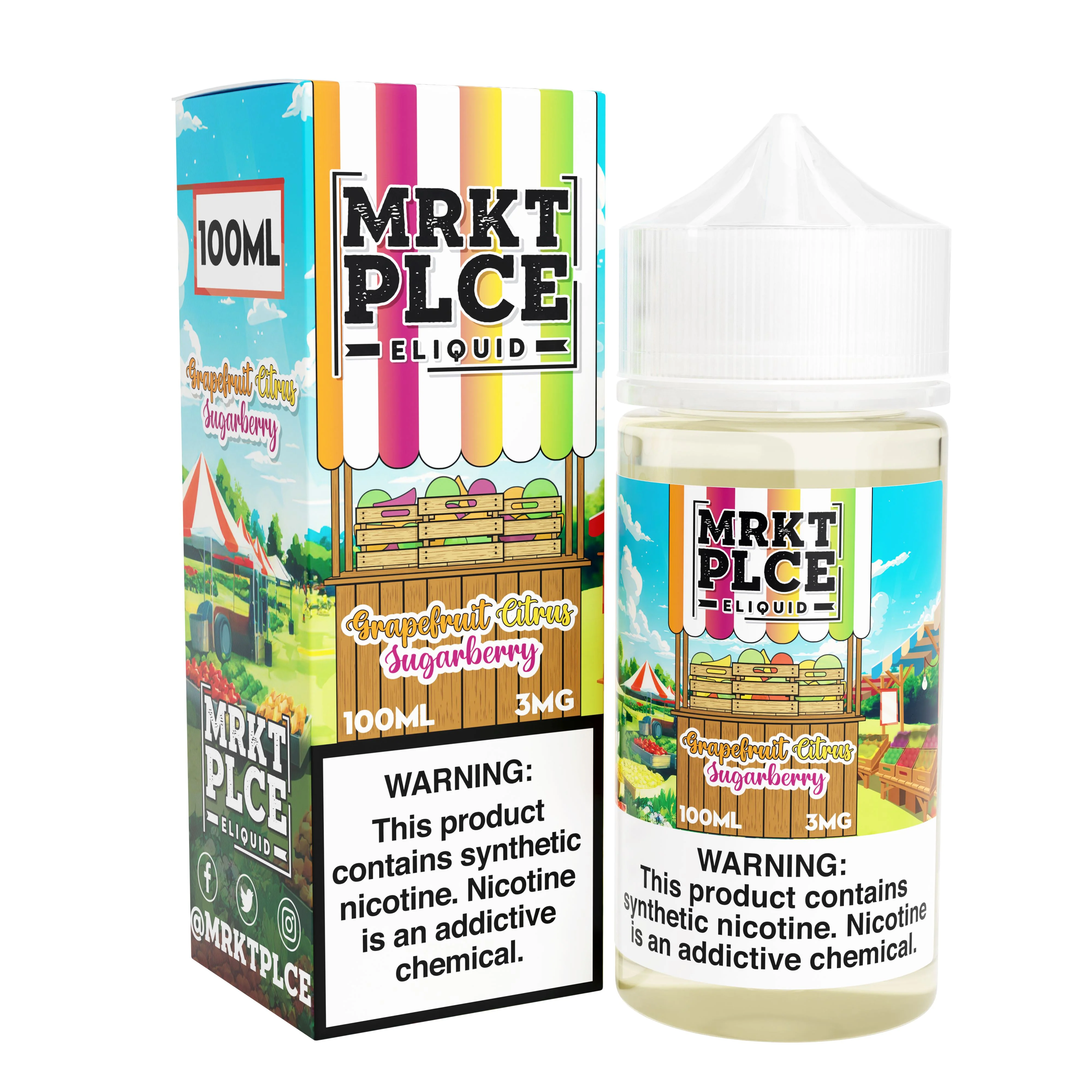 Grapefruit Citrus Sugarberry by MRKT PLCE 100ML