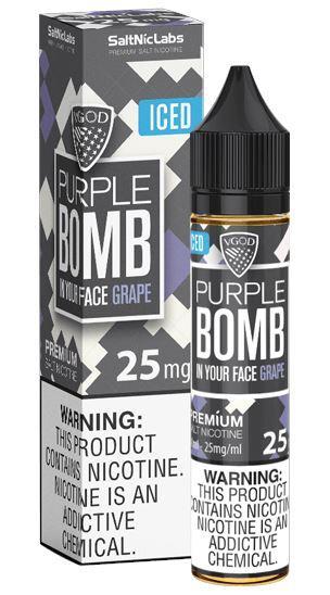 Iced Purple Bomb by VGOD SaltNic 30ml