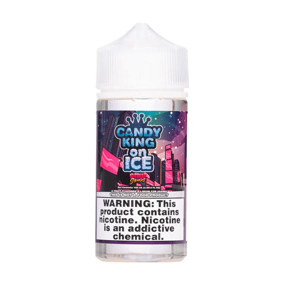 Pink Squares by Candy King On ICE 100ml