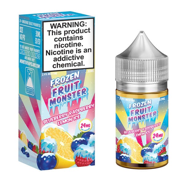 Blueberry Raspberry Lemon Ice By Frozen Fruit Monster Salts 30mL