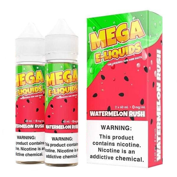 Watermelon Rush by MEGA SUB OHM SALT SERIES 2X 60ml