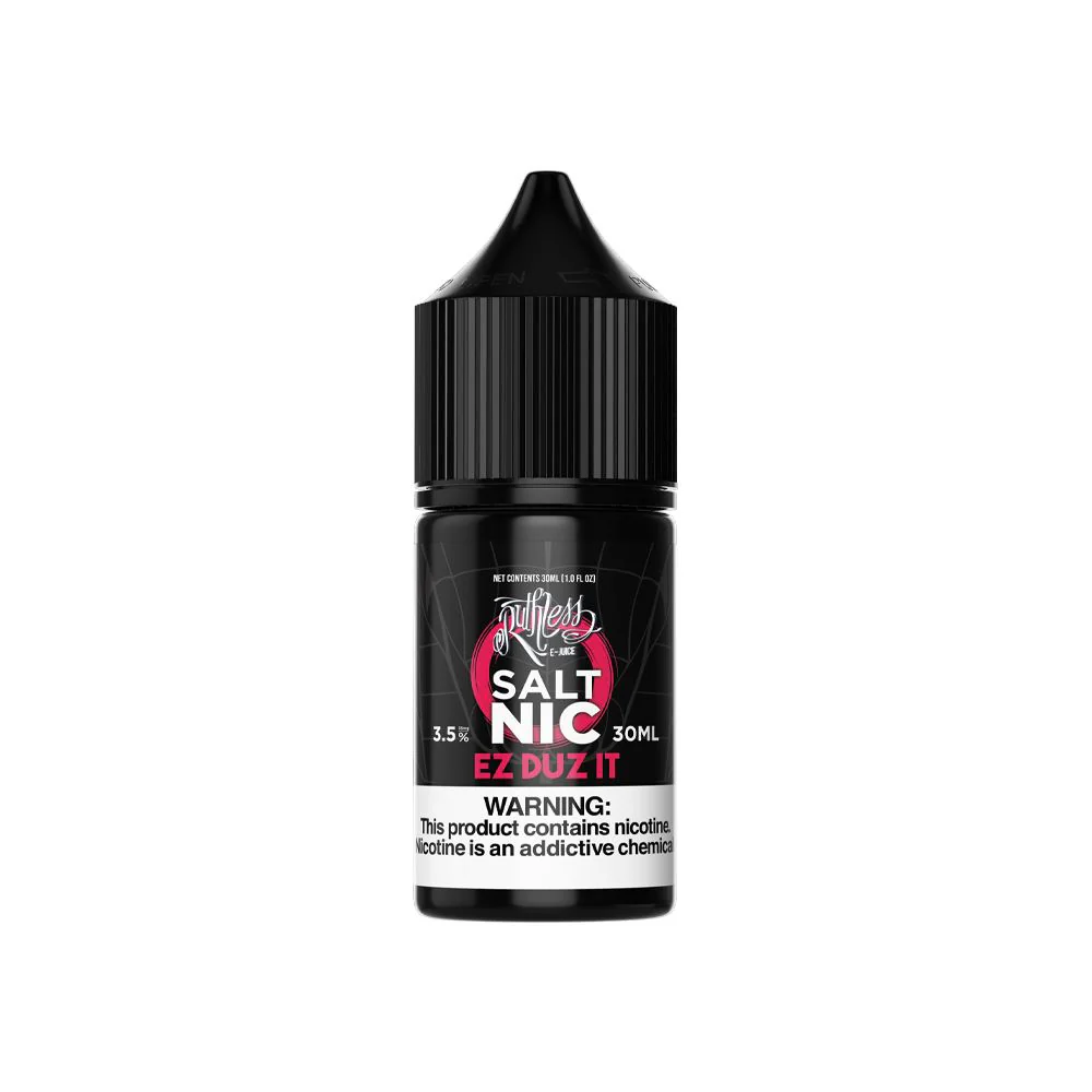 EZ DUZ IT Nicotine Salt by Ruthless 30ml
