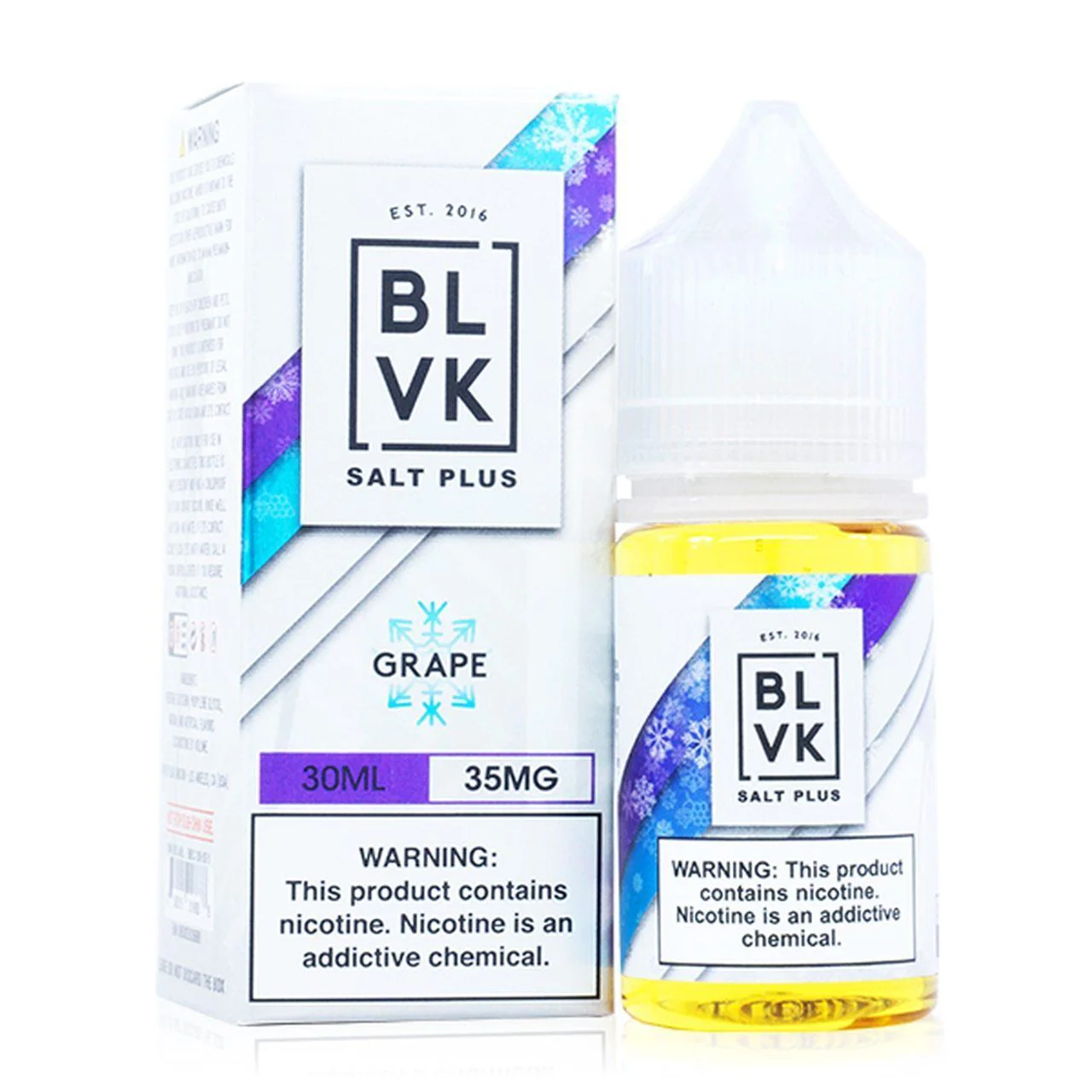 Purple Grape Ice (Grape Ice) Salt Plus by BLVK Unicorn 30ml