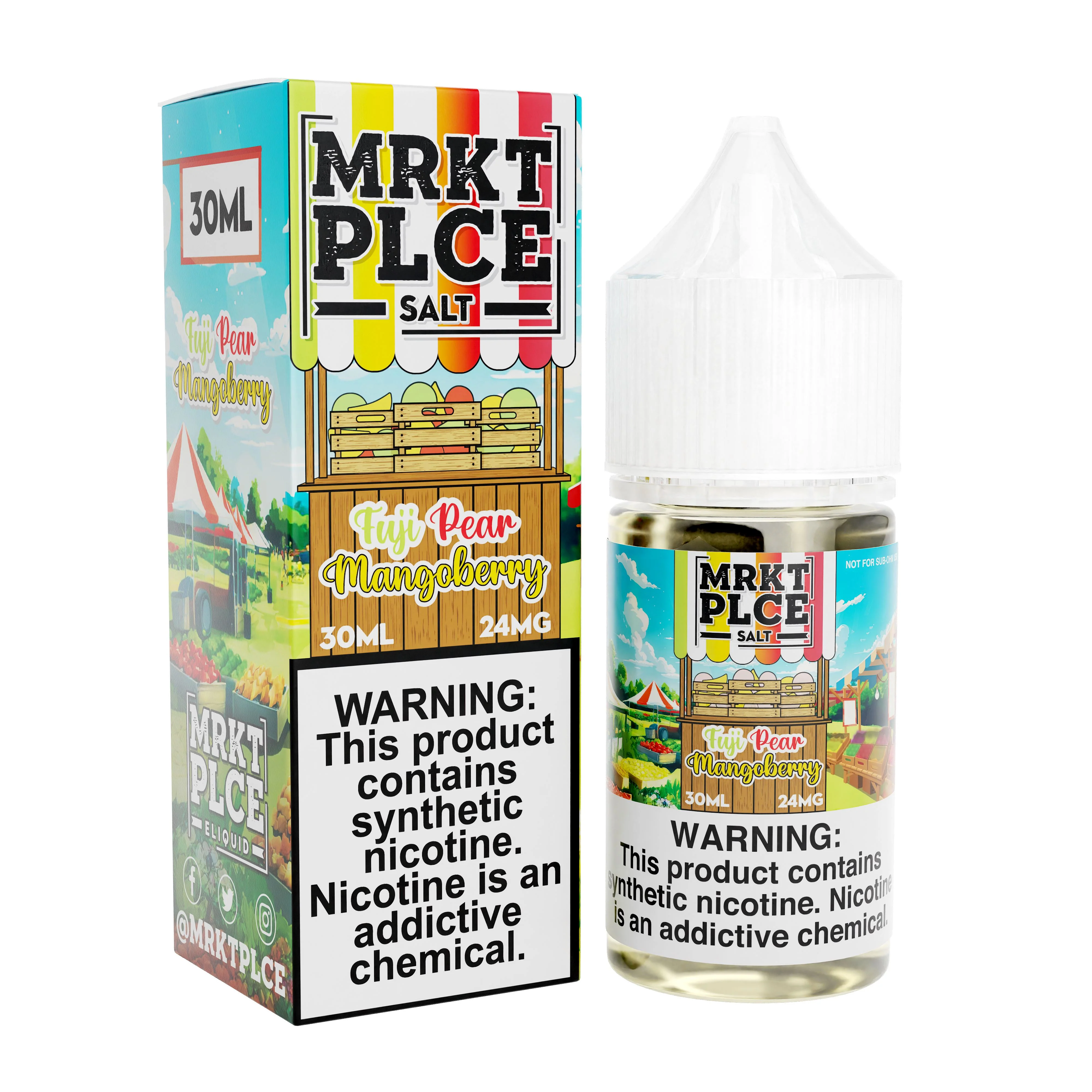 Fuji Pear Mangoberry by MRKT PLCE Salt 30ml