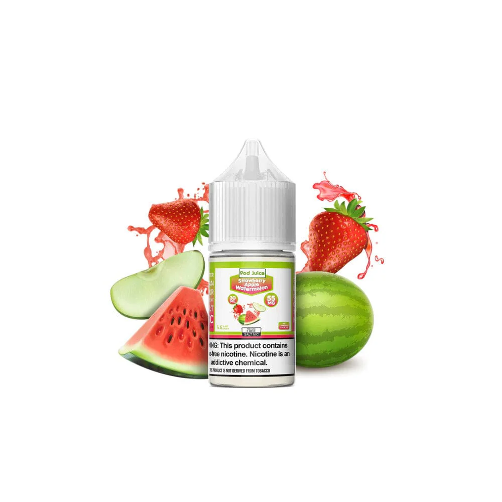 Strawberry Apple Watermelon by Pod Juice Salts Series 30ml
