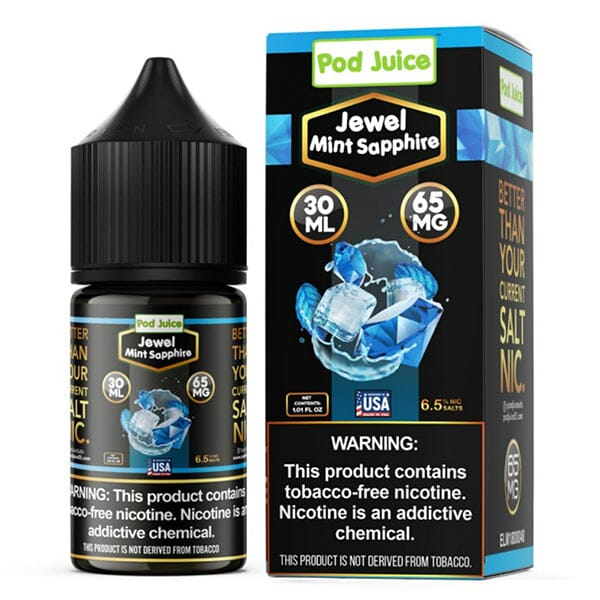 Jewel Mint Sapphire Pod Juice TFN Salts 30mL