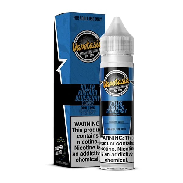 Killer Kustard Blueberry by Vapetasia E-Liquid 60mL (Freebase)