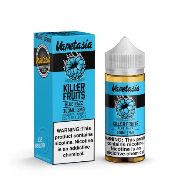 Killer Fruits Blue Razz by Vapetasia TFN Series 100mL