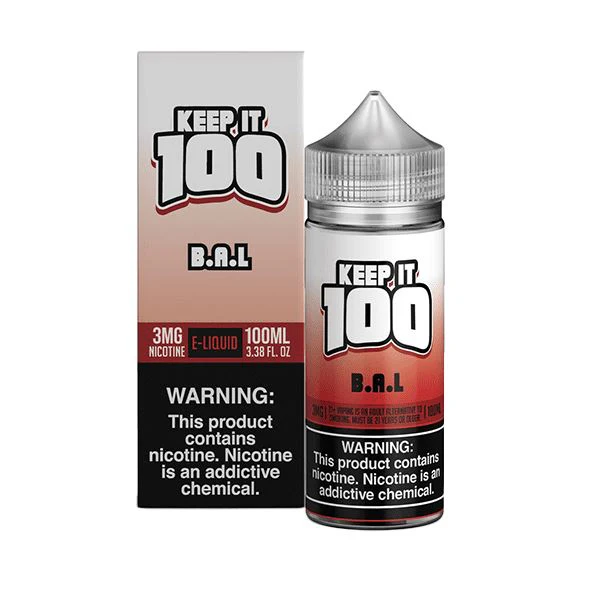 B.A.L. (Berry Au Lait) by Keep It 100 Synthetic 100ml