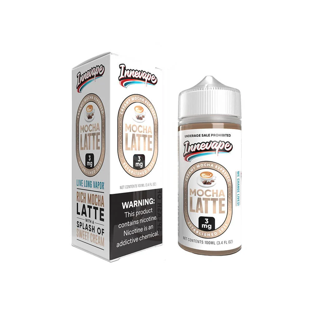 Mocha Latte by Innevape Series E-Liquid 100mL (Freebase)