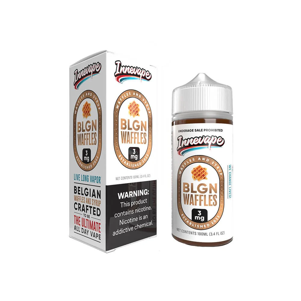 BLGN Waffles by Innevape Series E-Liquid 100mL (Freebase)