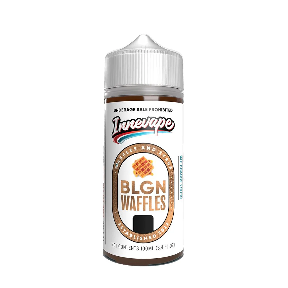 BLGN Waffles by Innevape Series E-Liquid 100mL (Freebase)