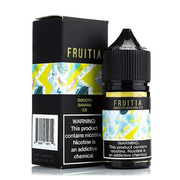 Smooth Banana Ice by Fruitia Salts 30ml
