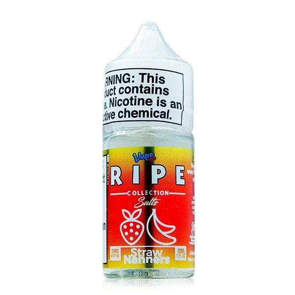 Straw Nanners by Vape 100 Ripe Collection Salts 30ml