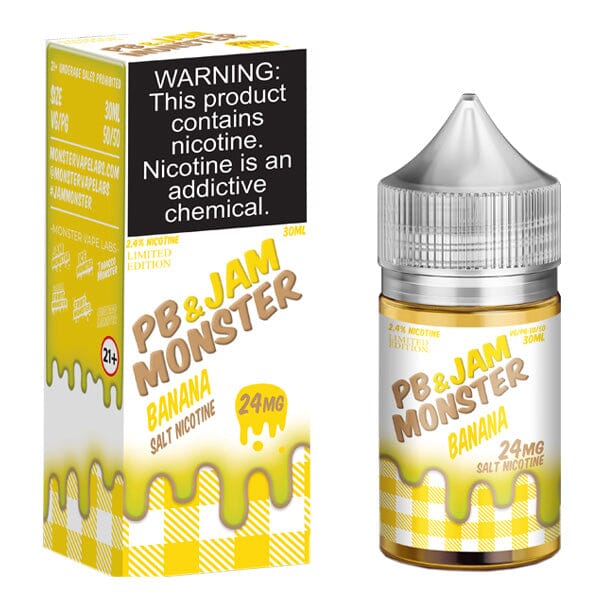 Banana PB & J By Jam Monster Salts 30mL