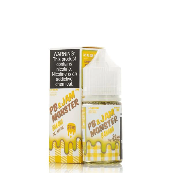 Banana PB & J By Jam Monster Salts 30mL