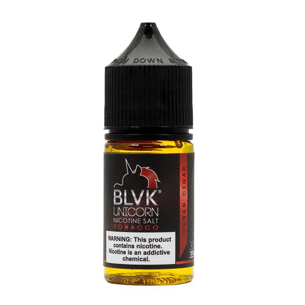 BLVK UNICORN SALTS | Bold Tobacco (Cuban Cigar Tobacco) 30ML eLiquid