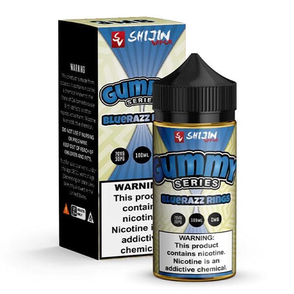 Bluerazz Rings by Shijin Vapor Gummy Series E-Liquid 100ml