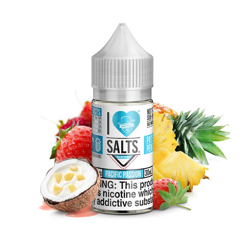 Blue Strawberry Salts by Mad Hatter EJuice 30ml