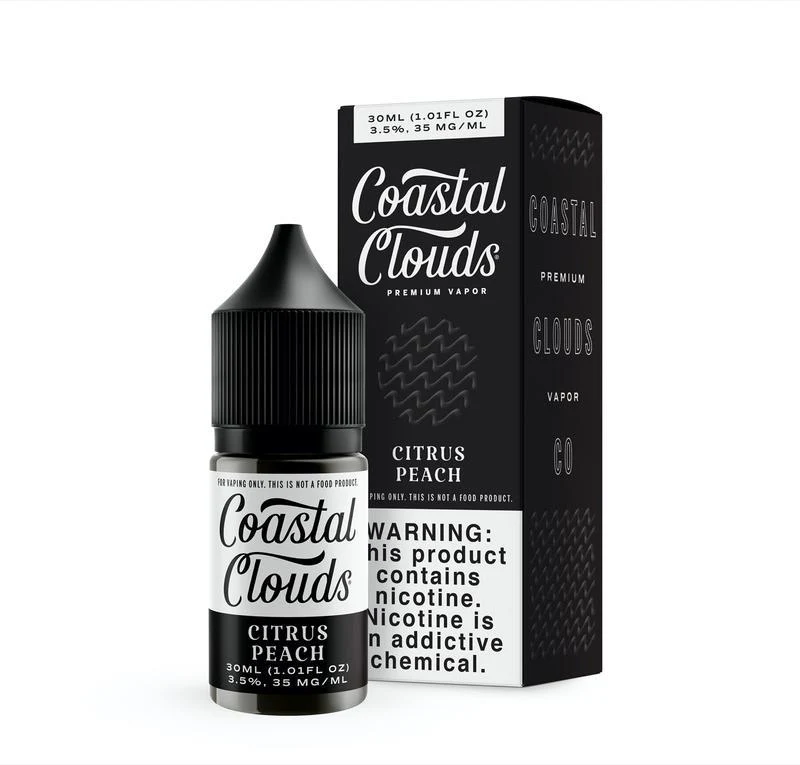 Citrus Peach by Coastal Clouds Salts 30ml - (Sugared Nectarine)