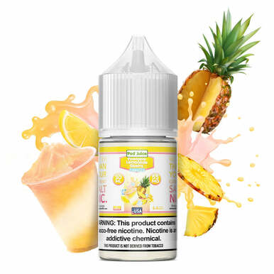 Pineapple Lemonade Slushy Freeze by Pod Juice Salts Series 30ml