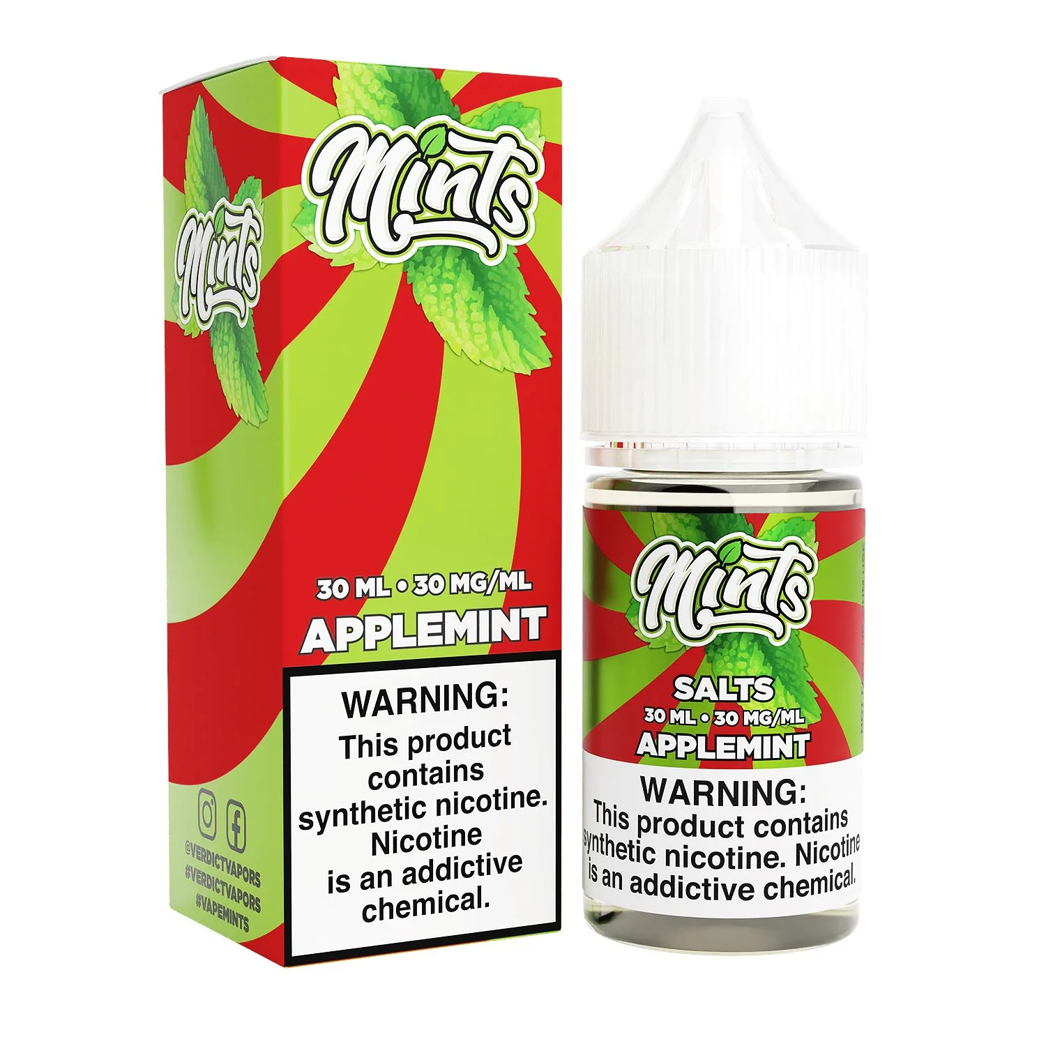 Applemint by Mints SALTS E-Liquid 30ml