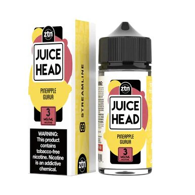 Pineapple Guava Freebase E-Juice by Juice Head 100mL