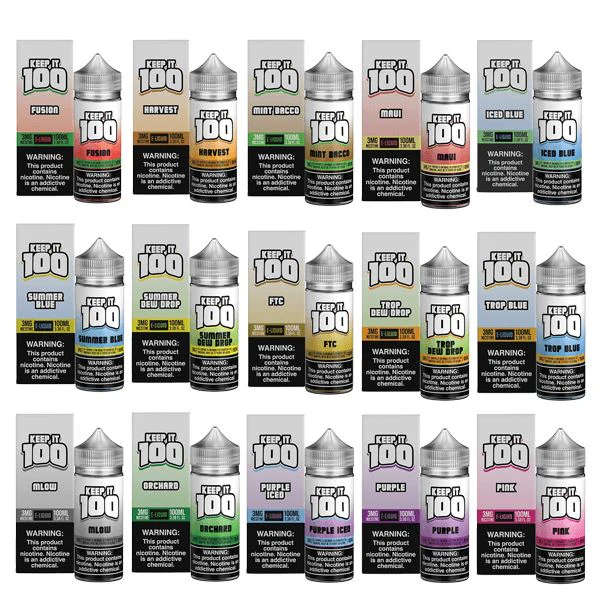 Purple by Keep It 100 Tobacco-Free Nicotine Series 100ml