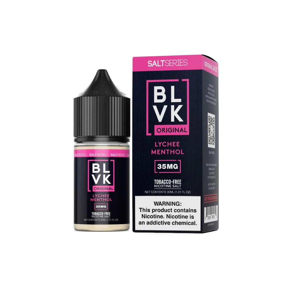 Lychee Menthol (Lychee) by BLVK Unicorn Nicotine Salt 30ml