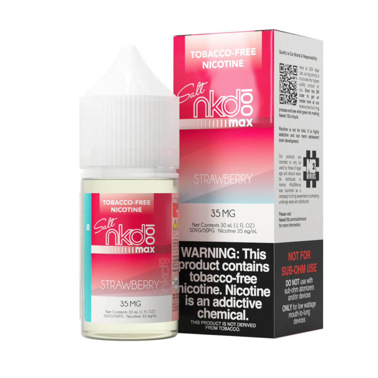 Max Strawberry Ice by Naked Max 30ml