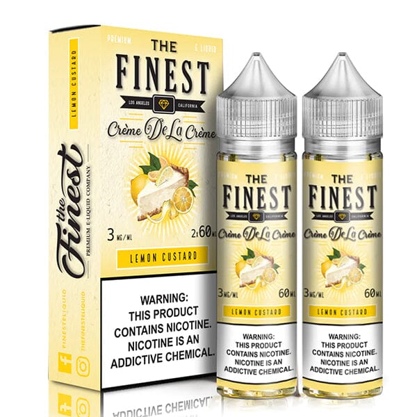 Lemon Custard by Finest Creme De La Creme 120ml