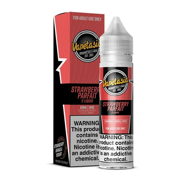 Strawberry Parfait by Vapetasia E-Liquid 60mL (Freebase)