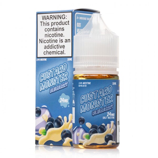Blueberry Custard by Custard Monster Salts 30ml