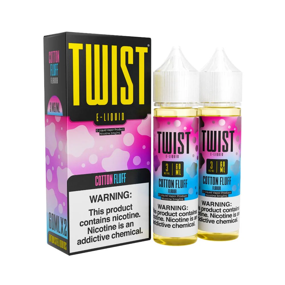 Cotton Fluff | Twist ELiquid Series (Freebase) | 120mL