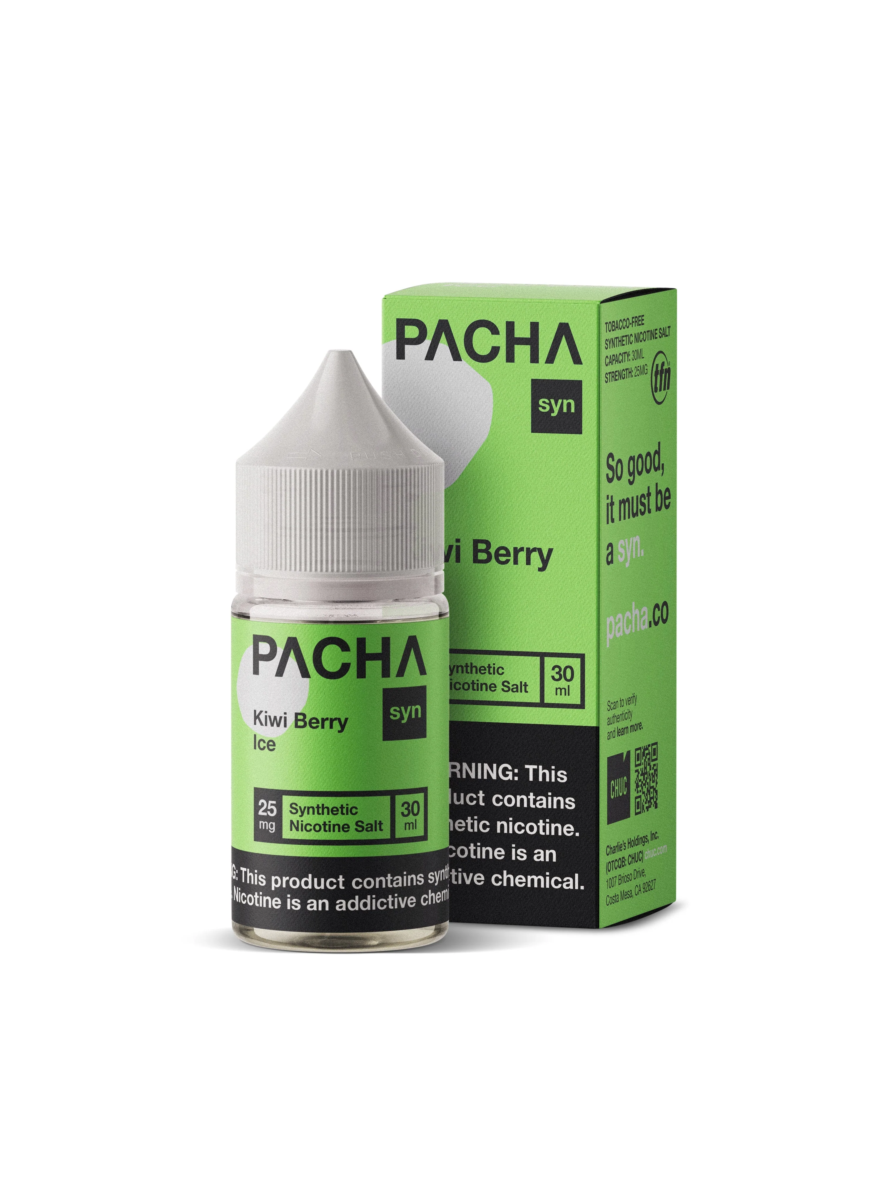 Kiwi Berry Ice by Pacha Mama Salts E-Liquid TFN