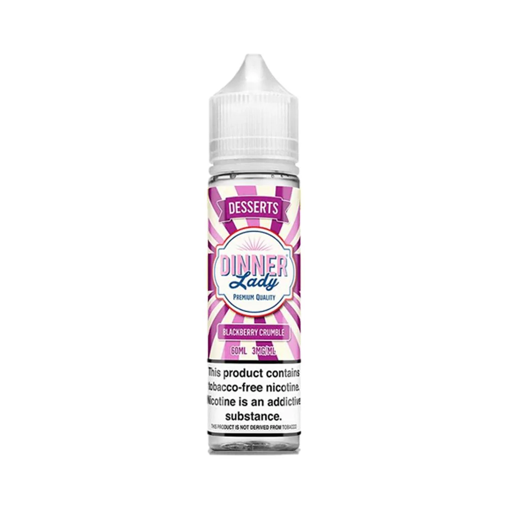 Blackberry Crumble By Dinner Lady Tobacco-Free Nicotine 60ml
