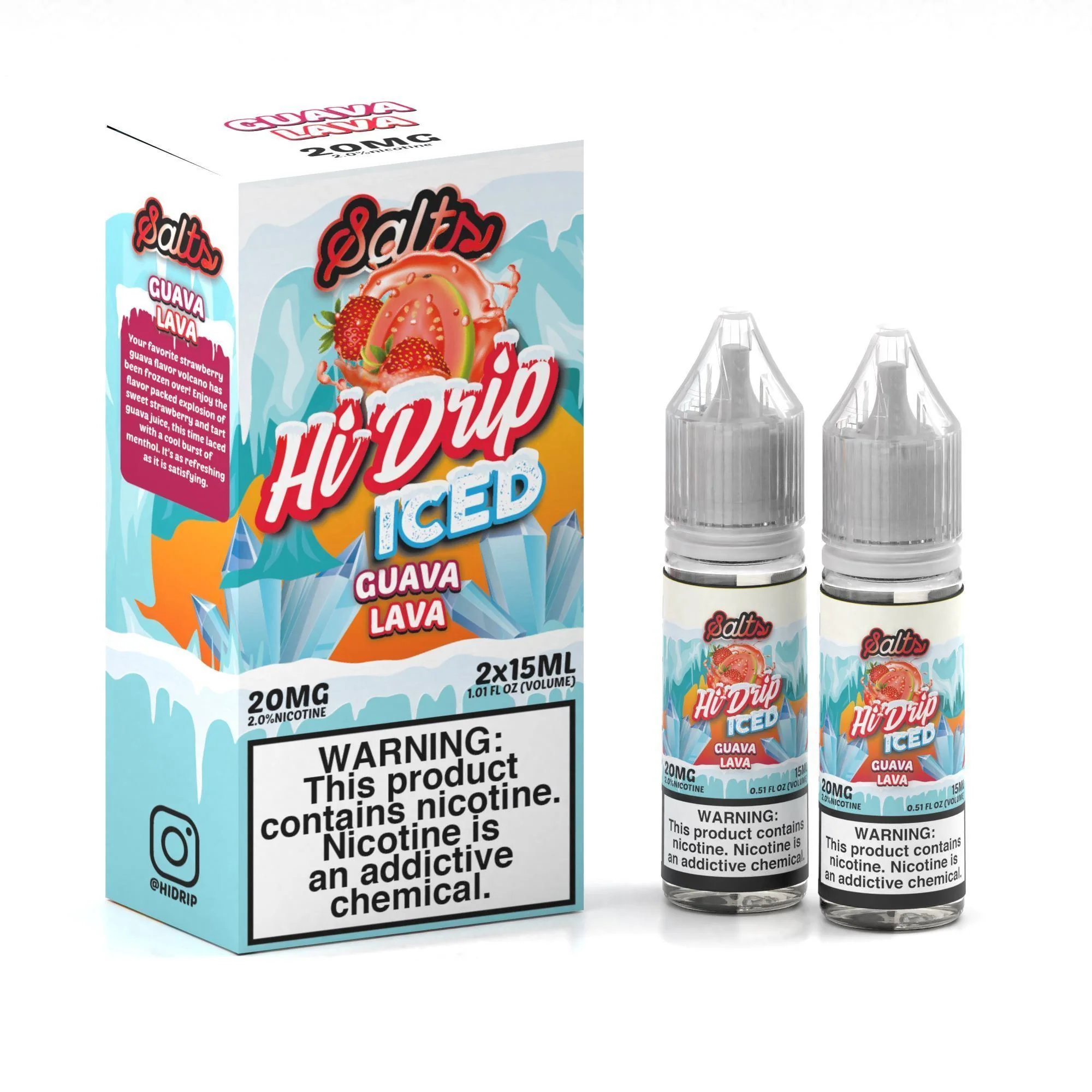 Iced Guava Lava by Hi-Drip Salts 30ml