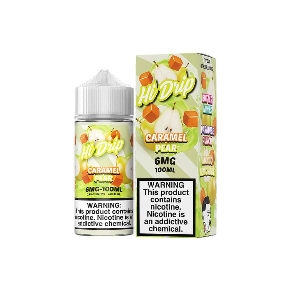 Caramel Pear | Hi-Drip Series E-Liquid | 100mL