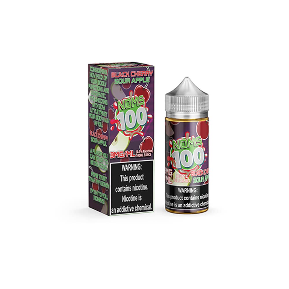 Black Cherry Sour Apple | Noms 100 Series E-Liquid | 100mL