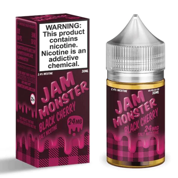 Black Cherry By Jam Monster Salts 30mL