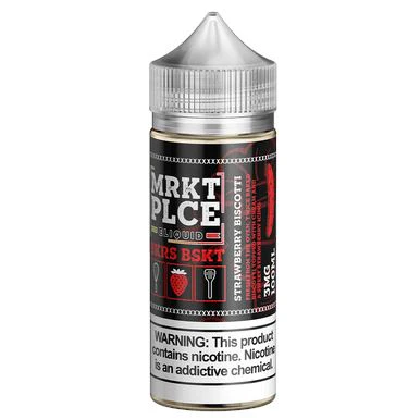 Strawberry Biscotti by MRKT PLCE 100ML