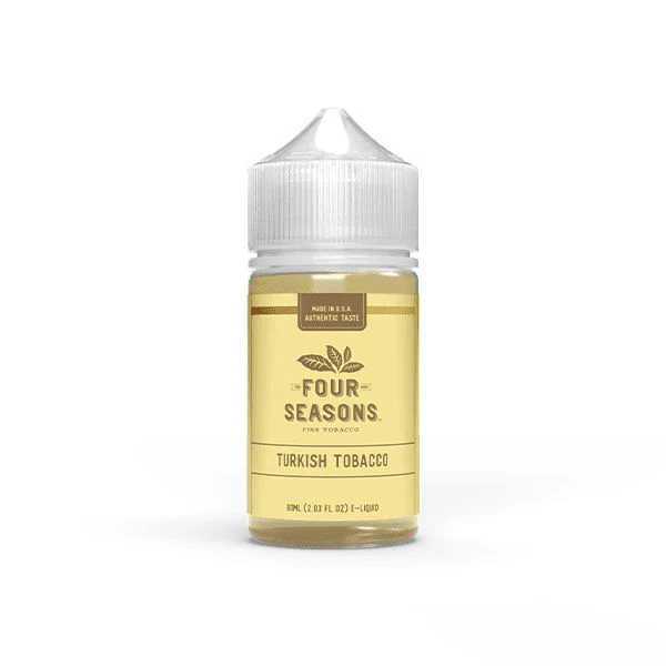 Turkish Tobacco by Four Seasons E-Liquid 60mL (Freebase)