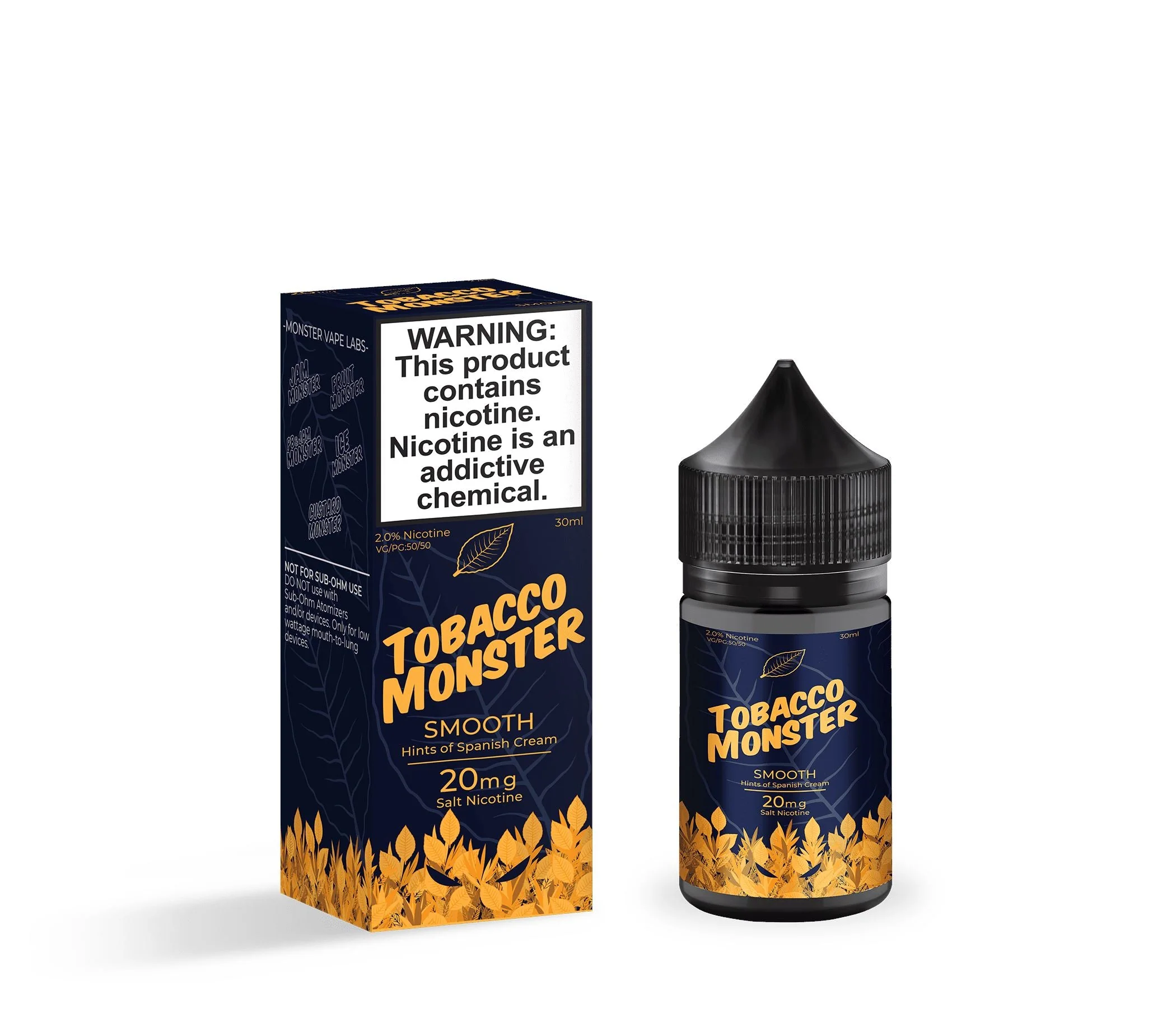 Smooth by Tobacco Monster Salt Series E-Liquid 30mL (Salt Nic)