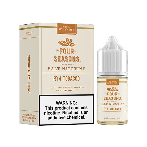 RY4 Tobacco by Four Seasons Salt 30ML