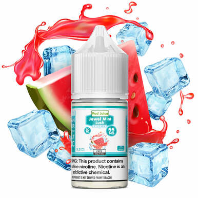 Jewel Mint Lush Freeze Pod Juice TFN Salts 30mL