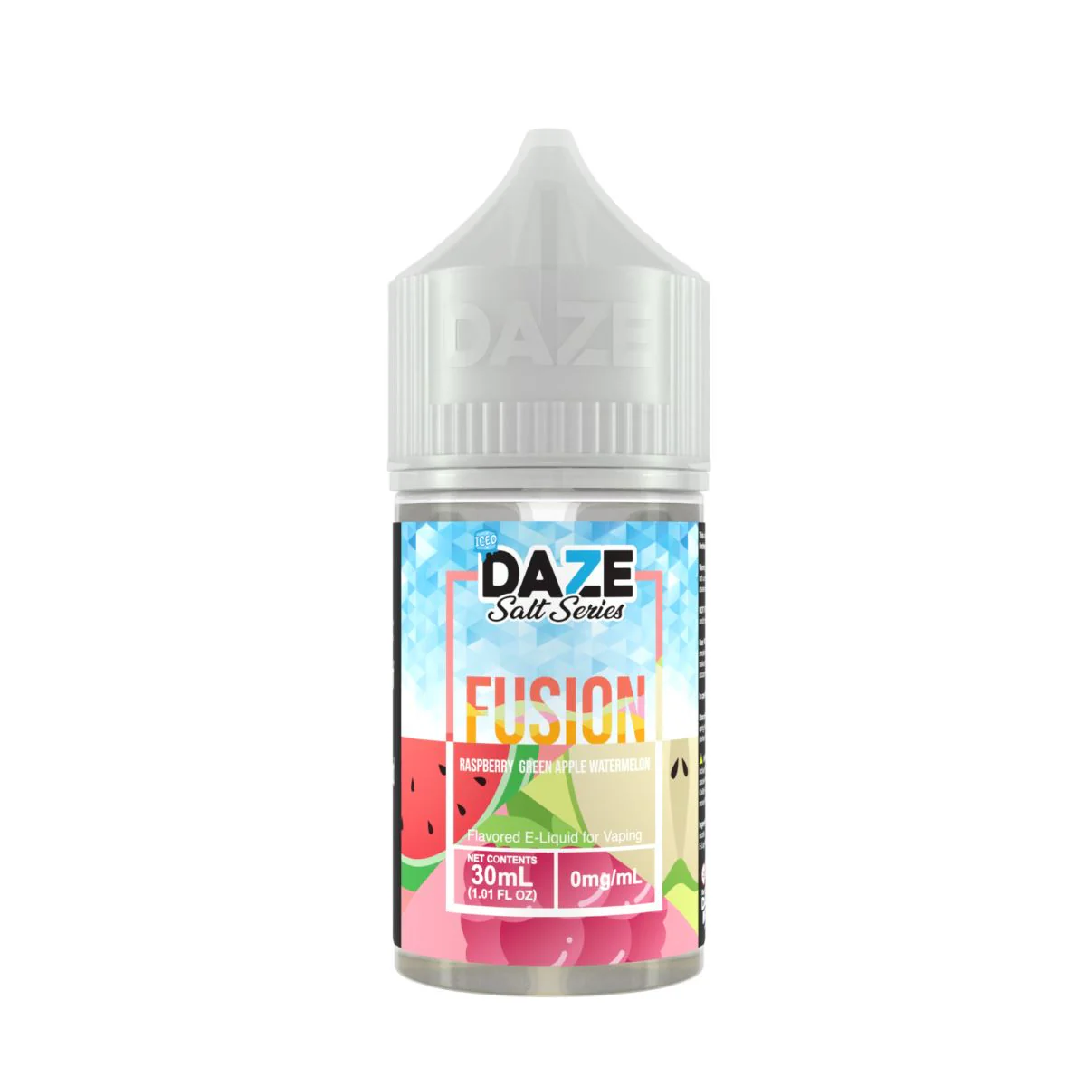 Raspberry Green Apple Watermelon Iced by 7Daze Fusion Salt 30mL